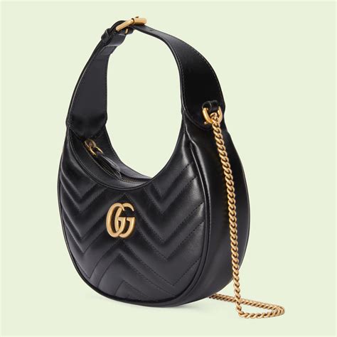 gucci mini half moon bag|authentic gucci marmont small bag.